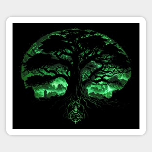 Yggdrasil, The World Tree Sticker